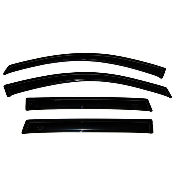 AVS Tape-On Vent Visors Fit 09-24 Dodge Ram 1500 Crew,10-25 2500/3500 Crew/Mega