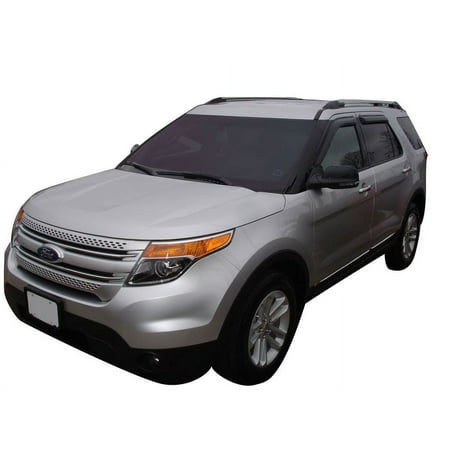 Auto VentShade (AVS) 94293 Tape-On Vent Visors Fit 2011-2019 Ford Explorer
