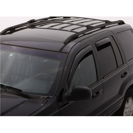 Auto Ventshade (AVS) by RealTruck In-Channel Ventvisor / Window Deflectors 4 Pc. Set Compatible with 2004 Ford EcoSport Brazil, 1999-2004 Jeep Grand Cherokee