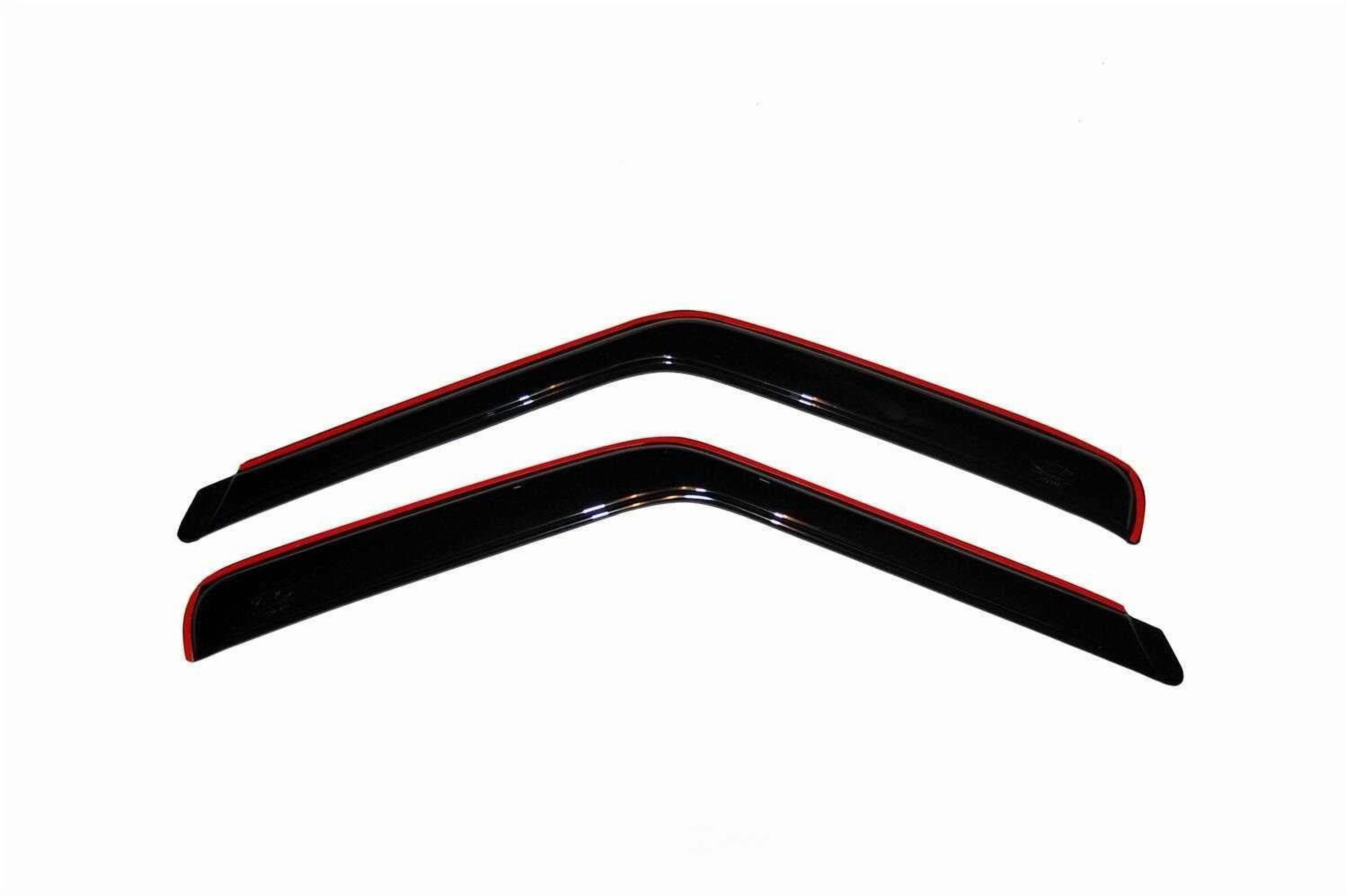 Auto Ventshade AVS 192127 Ventvisor In-channel Deflector 2 Pc., Front Smoke