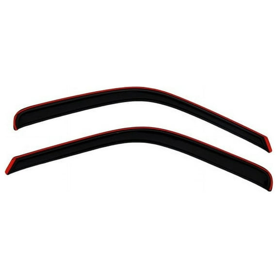 Auto Ventshade (AVS) by RealTruck In-Channel Ventvisor / Window Deflectors-Smoke (Front Only) Compatible with 99-16 Ford F-250, 1999 F250 Super Duty, 1999-2016 F350, F450, F550, 2000-2016 Ford F750