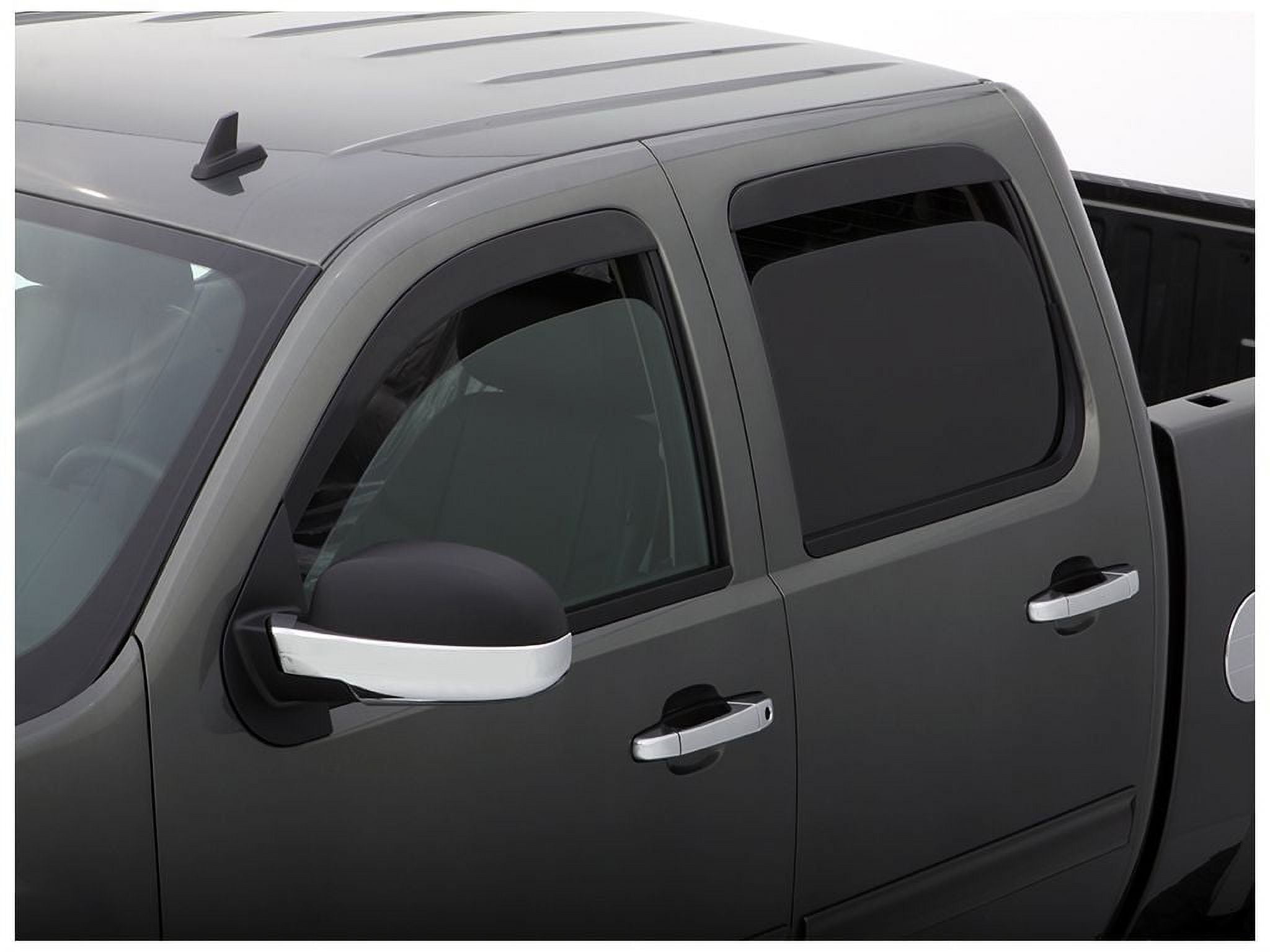 Auto VentShade (AVS) by RealTruck Lo Profile Vent Visors Smoke 4 Pc