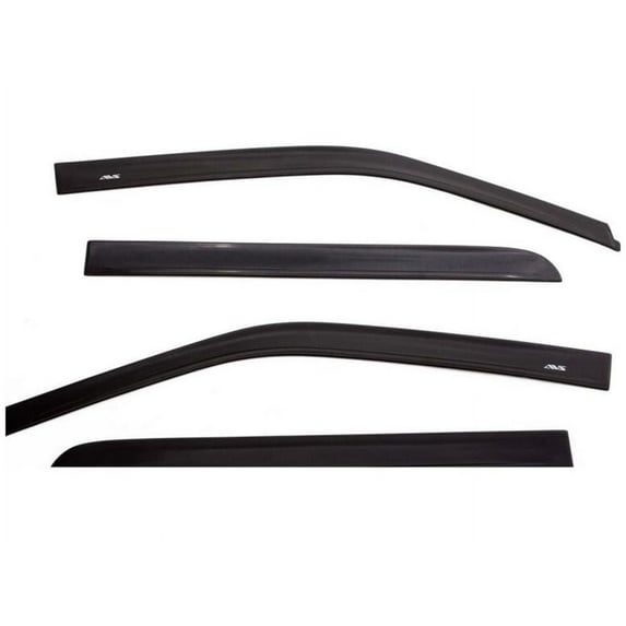 Auto VentShade (AVS) 774009 Low Profile Ventvisor Window Deflectors 4 Pc. Set Fits 2005-2014 Ford F150, 2004 Ford F150 New Body, 2010-2014 F150 Raptor SuperCab Only