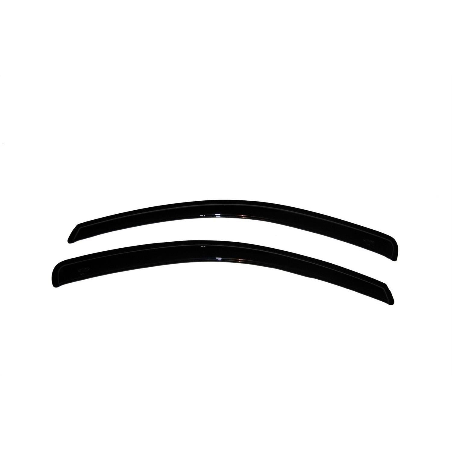 Auto Ventshade (AVS) by RealTruck Outside Mount Ventvisor / Window Deflectors Front Only 2 Pc. Set Compatible with 2001-2005 Honda Civic 2-Door, Coupe