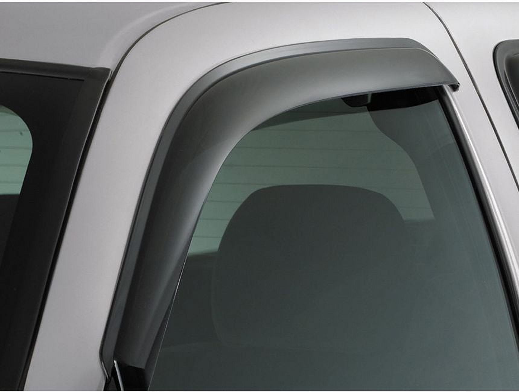 Auto Ventshade (AVS) by RealTruck Outside Mount Ventvisor / Window Deflectors Front & Rear Set 4 Pc. Set Compatible with 1995-1997 Lincoln Town Car Sedan, w/o Carriage Roof