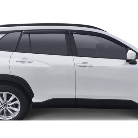 AVS Tape-On Vent Visors Fit 2022-2025 Toyota Corolla Cross