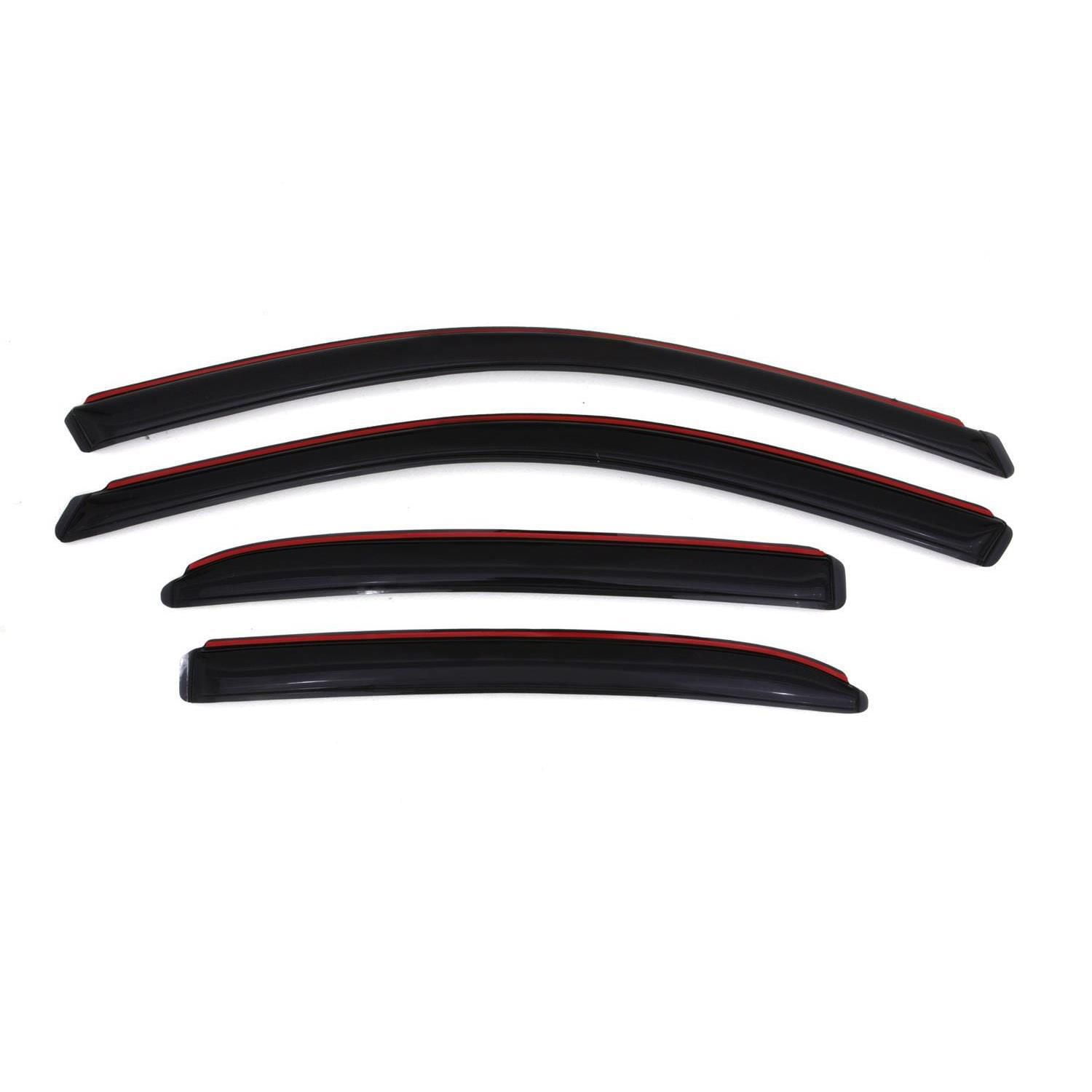 Auto Ventshade (AVS) Ventvisor Window Visors InChannel Mount, Smoke