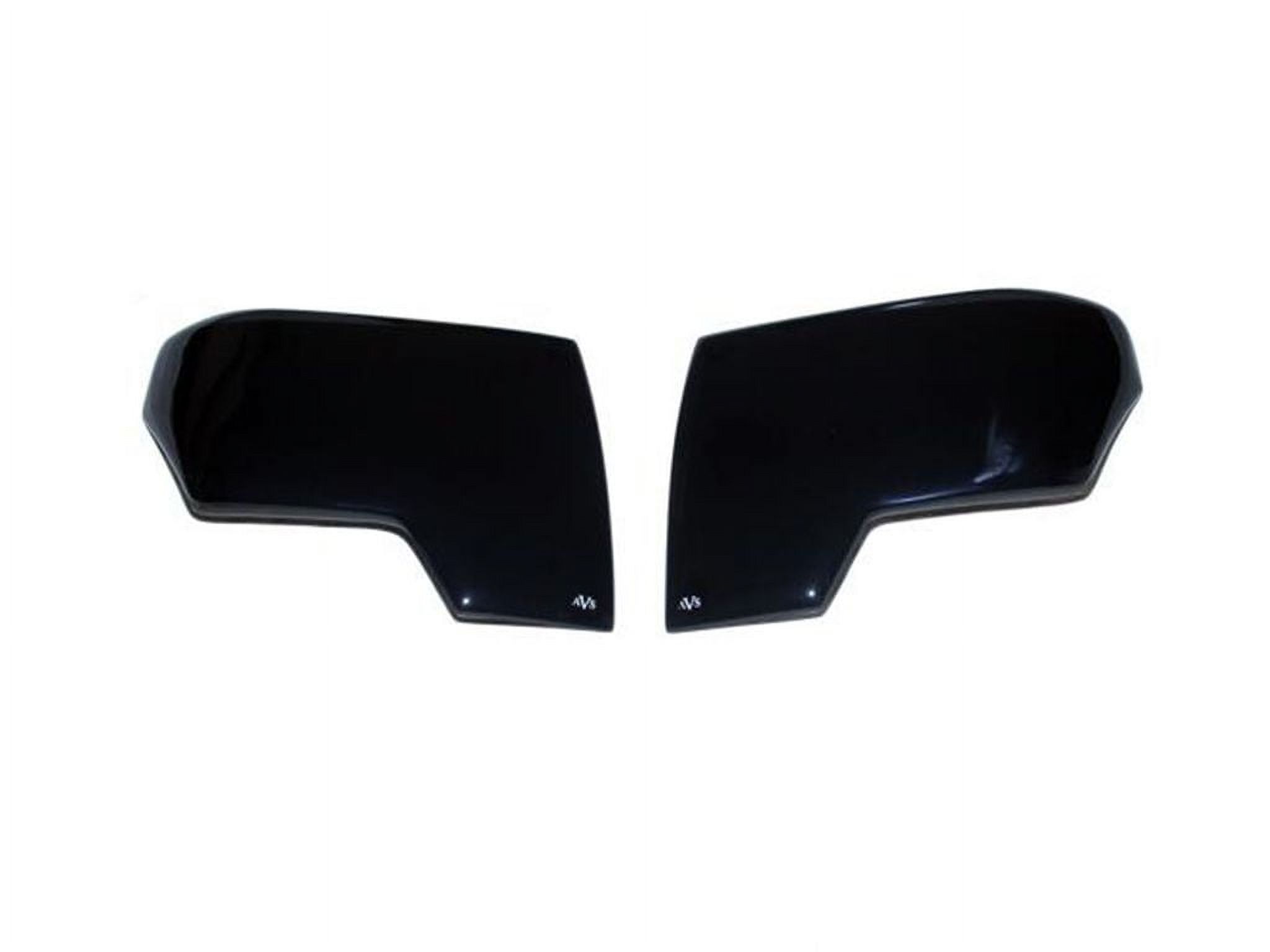 Auto Ventshade (AVS) by RealTruck 37285 Black Out Headlight Covers, 2 Pc Compatible With 2017