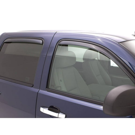 Auto Ventshade (AVS) by RealTruck In-Channel Ventvisor/Wind Deflectors Smoke 4 Pc. Set Compatible with 2022-2024 Hyundai Santa Cruz