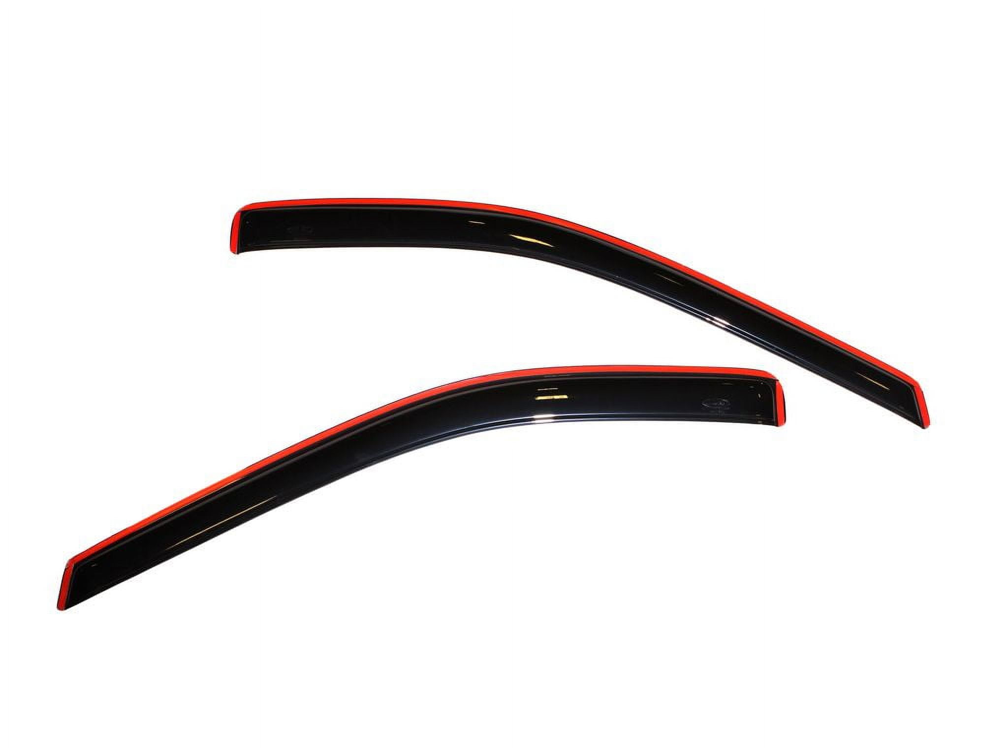 Auto Ventshade (AVS) by RealTruck In-Channel Ventvisor / Window Deflectors 2 Pc. Set Compatible with 2007-2018 Jeep Wrangler JK 2-Door