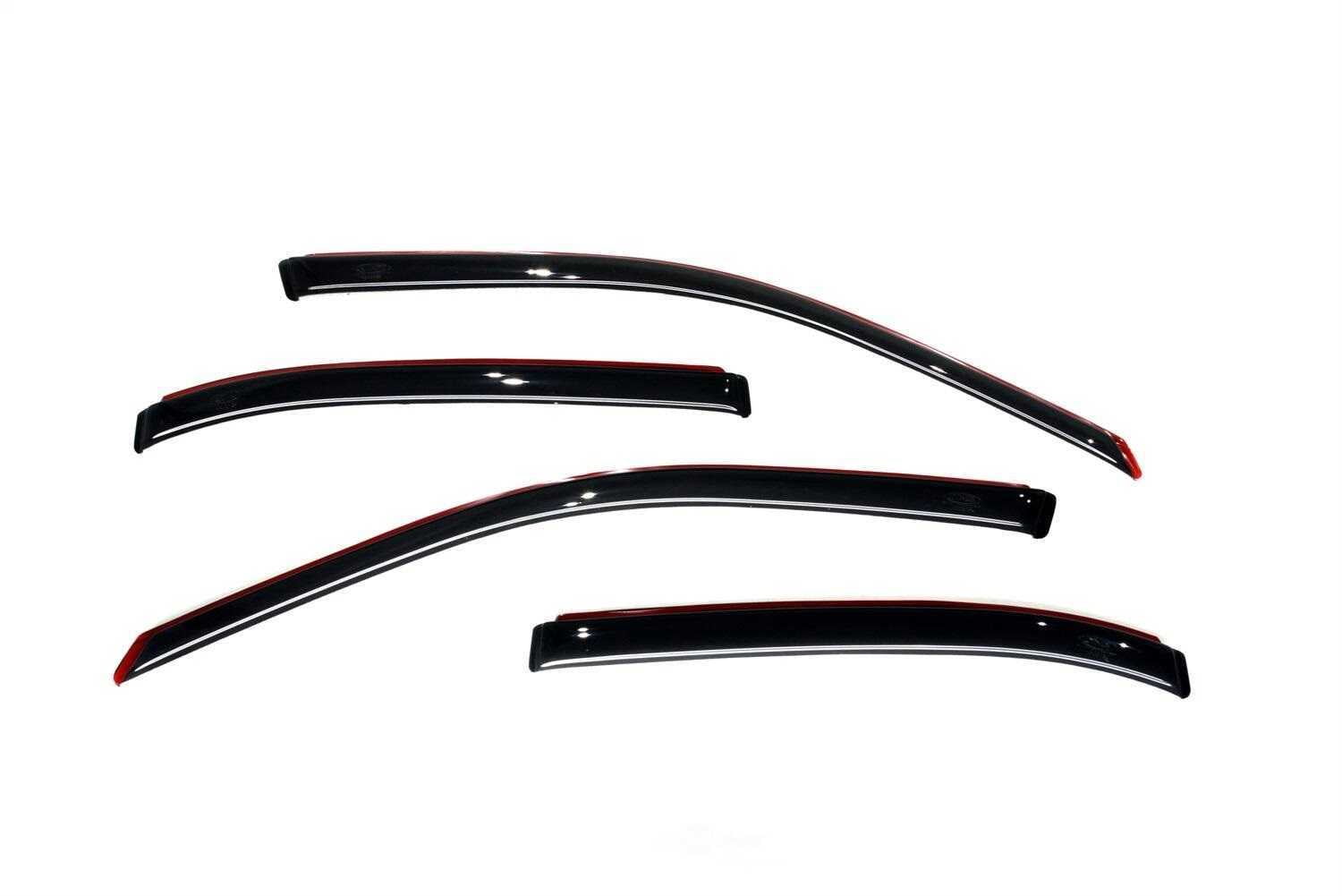 Auto Ventshade AVS 194213 Ventvisor In-channel Deflector 4 Pc., Smoke