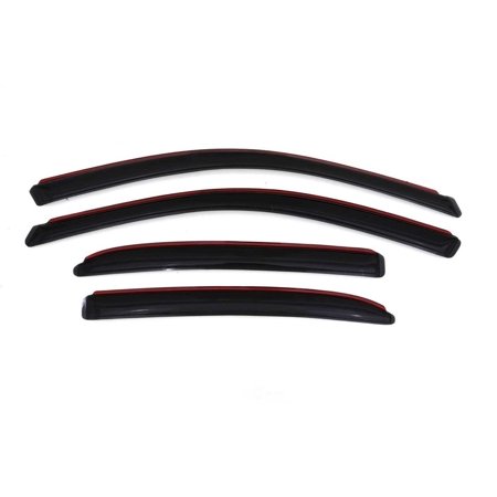 Auto Ventshade 194943 Ventvisor In-Channel Deflector 4 pc. Fits 03-07 Accord