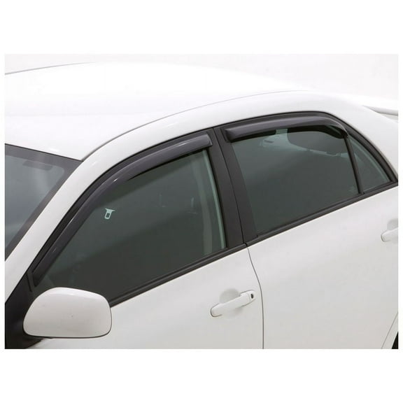 Auto Ventshade (AVS) by RealTruck In-Channel Ventvisor / Window Deflectors 4 Pc. Set Compatible with 2009-2013 Toyota Corolla