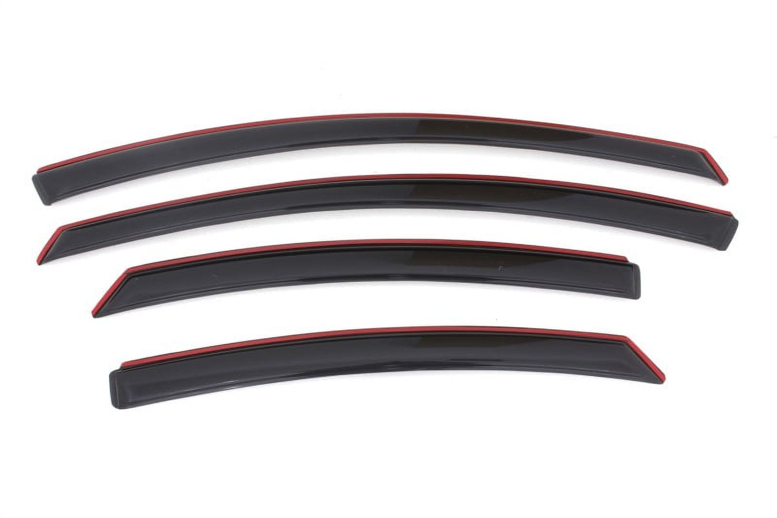 Auto Ventshade AVS 194261 Ventvisor In-channel Deflector 4 Pc., Smoke