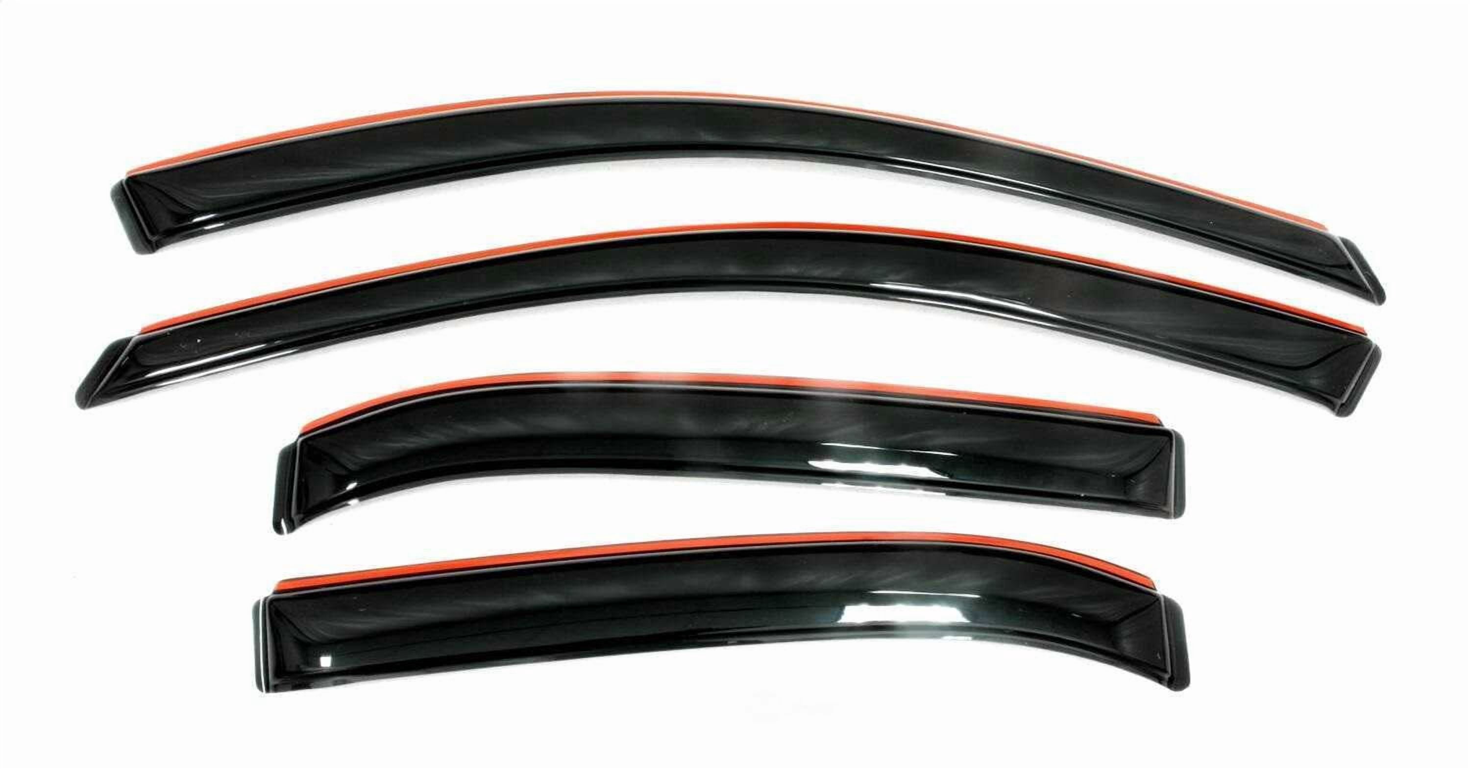 Auto Ventshade AVS 194534 Ventvisor In-channel Deflector 4 Pc., Smoke
