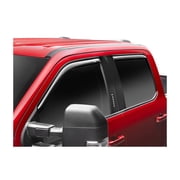 Auto Ventshade AVS by RealTruck In-Channel Ventvisor / Window Deflectors 4 Pc. Set Compatible with 2017-2024 Ford F250, F350, F450, F550 Crew Cab