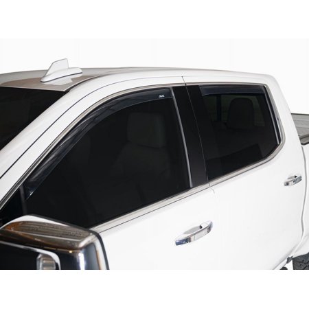 Auto VentShade (AVS) 194065 In-Channel Ventvisor Window Deflectors Fits 2008-2014 Dodge Avenger, 4 pcs. Smoke-