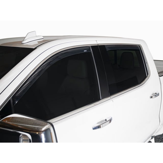 HQ-PARTS Smoke Tint Window Visors For 2019-2025 Honda Passport – 4pc Set, In-Channel