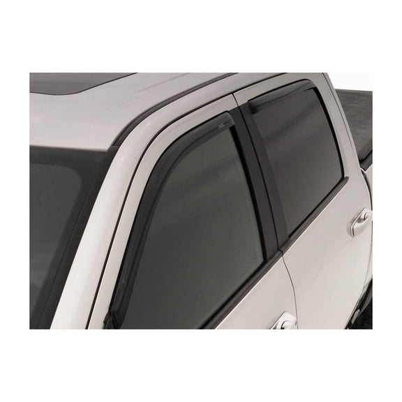 Auto Ventshade (AVS) by RealTruck In-Channel Ventvisor / Window Deflectors | Compatible with 2019-2024 Honda Passport, 4 pcs. | Smoke-194171