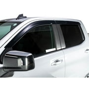 Auto VentShade AVS 894122 Low Profile Ventvisor Window Deflectors Fits 2020-2024 Hyundai Kona, 4 pcs. Dark Smoke-