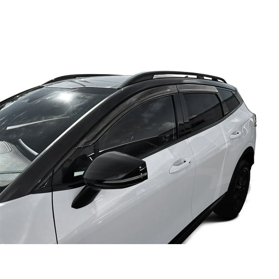 Auto Ventshade (AVS) by RealTruck Low Profile Ventvisor / Window Deflectors Smoke 4 Pc. Set Compatible with 2023-2024 Kia Sportage