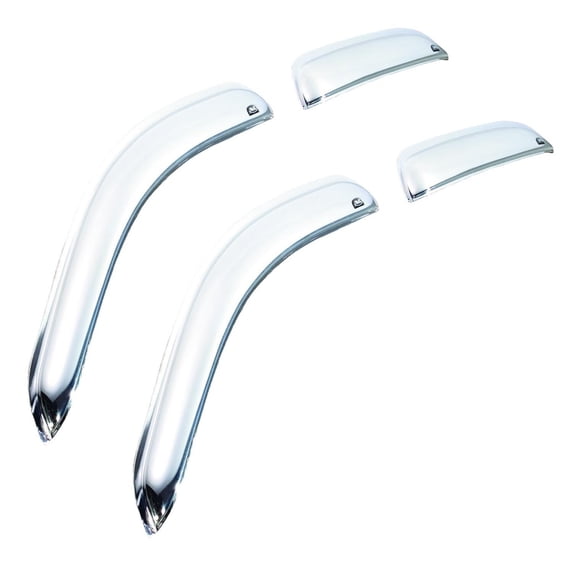 Auto Ventshade (AVS) by RealTruck Outside Mount Ventvisor / Window Deflectors 4 Pc. Set Compatible with 2009-2014 Ford F-150/Raptor SuperCrew