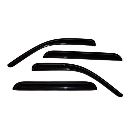 Auto VentShade (AVS) 94119 Outside Mount Ventvisor Window Deflectors Front & Rear Set 4 Pc. Set Fits 1998-2003 Dodge Durango
