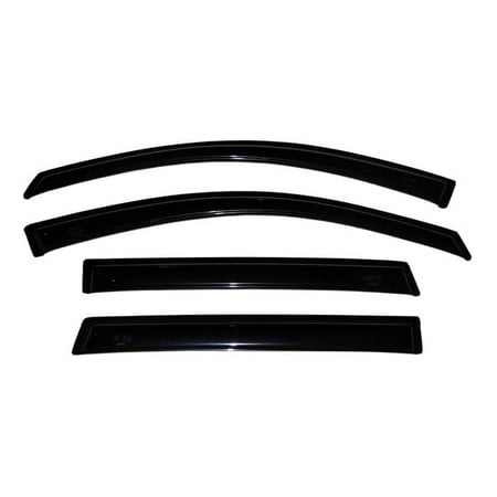Auto VentShade (AVS) 94233 Outside Mount Ventvisor Window Deflectors Front & Rear Set 4 Pc. Set Fits 2007-2017 Ford Expedition