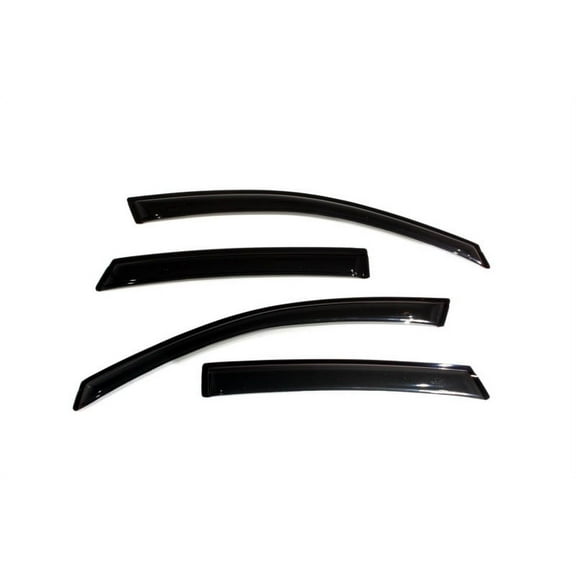 Auto Ventshade (AVS) by RealTruck Outside Mount Ventvisor / Window Deflectors Front & Rear Set 4 Pc. Set Compatible with 2008-2011 Ford Focus Sedan