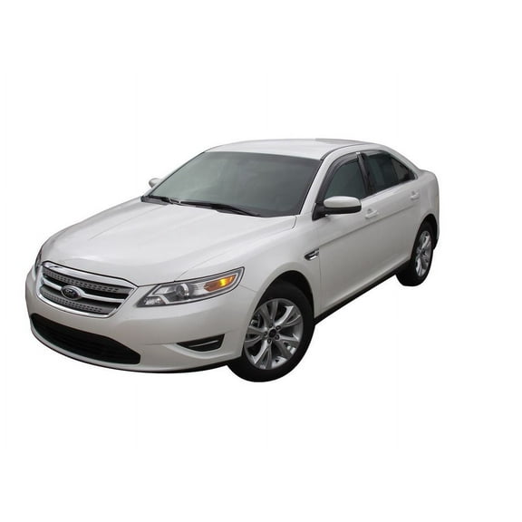 Auto Ventshade (AVS) by RealTruck Outside Mount Ventvisor / Window Deflectors Front & Rear Set 4 Pc. Set Compatible with 2010-2018 Ford Taurus