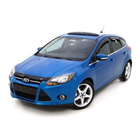 Auto Ventshade (AVS) by RealTruck Outside Mount Ventvisor / Window Deflectors Front & Rear Set 4 Pc. Set Compatible with 2012-2018 Ford Focus