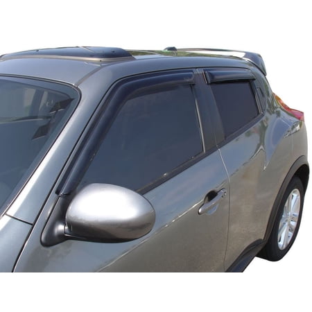 Auto VentShade (AVS) 94378 Tape-On Vent Visors Fit 2011-2017 Nissan Juke