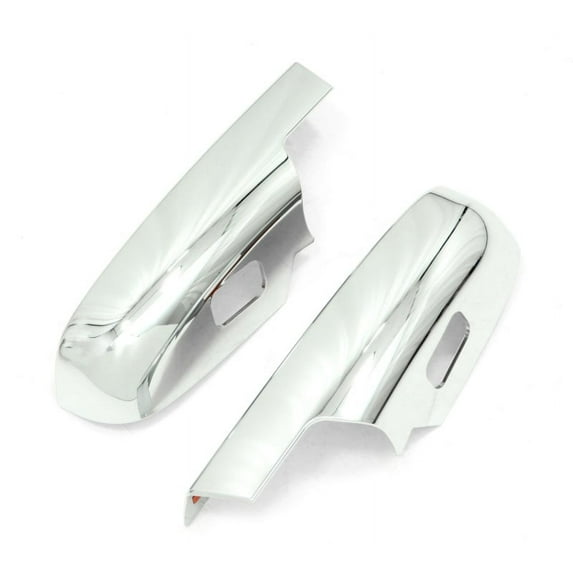 Auto Ventshade Chrome Lower Half Mirror Covers for 2007-2014 Chevy Tahoe, 2 Count