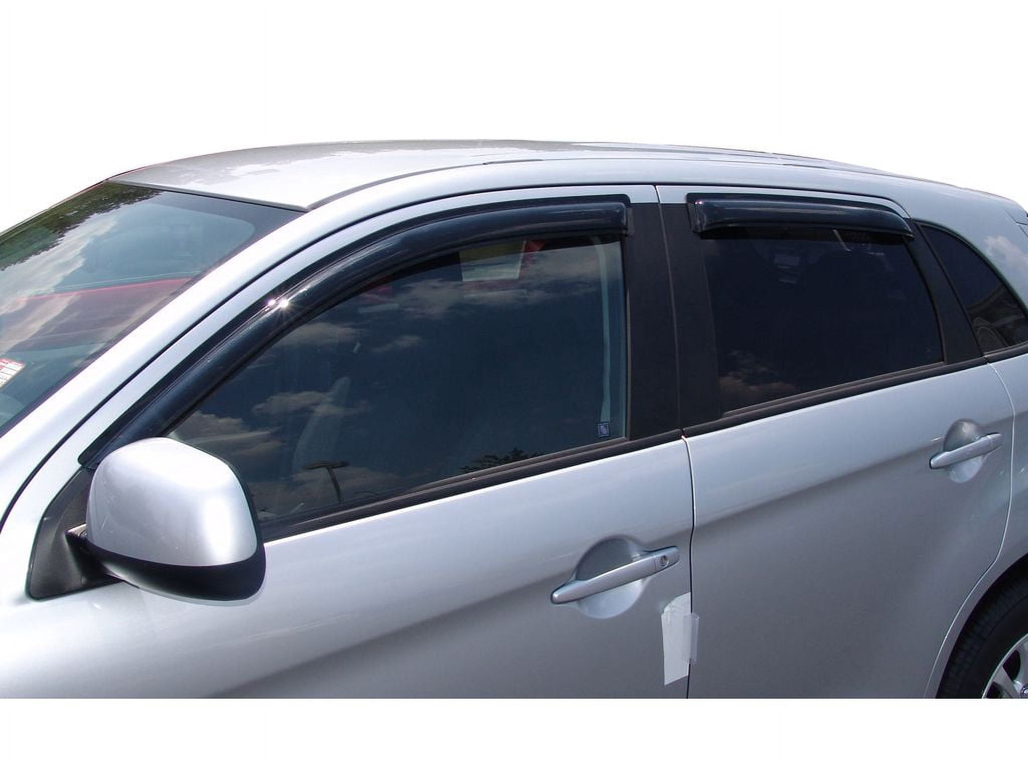 Auto Ventshade AVS 94191 Ventvisor Deflector 4 Pc., Smoke Outside Mount