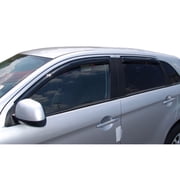 Auto Ventshade AVS 94191 Ventvisor Deflector 4 Pc., Smoke Outside Mount