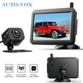 thumbnail image 1 of Auto-Vox Backup Camera Wireless 5'' Monitor Kit, Waterproof Rear View Camera Reversing Parking System for Trucks, SUV, and Universal Cars, 1 of 11