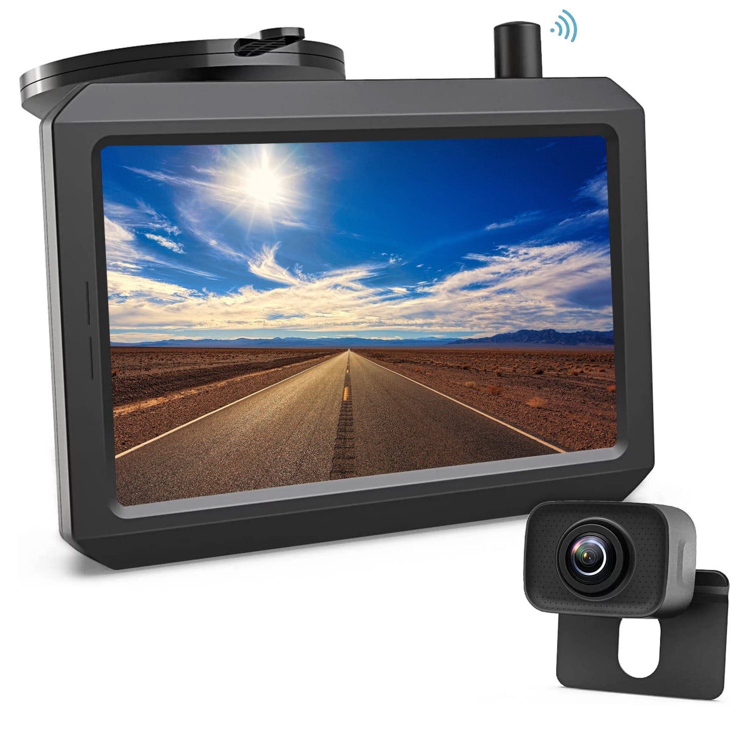 Auto-Vox Wireless Back Up Camera for Truck, Dual Camera Channels RV ...