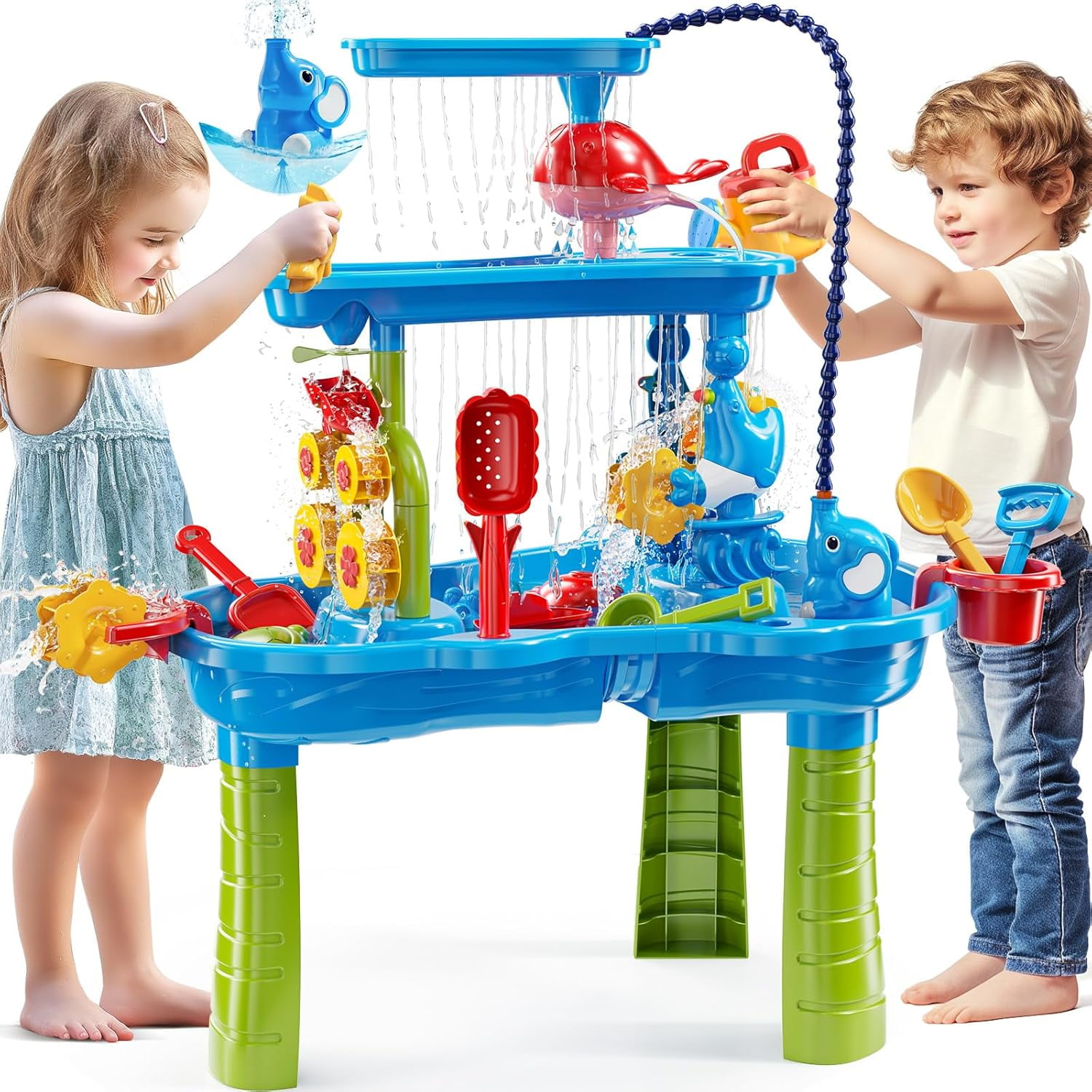 Dinosaur Planet Sand Water Table Toddlers 4 1 Play Table Kids Activity Sensory Beach Toy Outdoor Backyard Toddlers Age 2 4 Gift