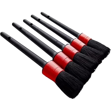 Auto Wheels Detailing Indoors Cleaning Brushes Set Indoors Emblems Outdoors Engines Cleaning Auto Brushes for Detail Tools & Home Improvement Car Exterior Cleaner Wipes (Multicolor, One Size)