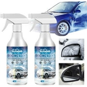Car Windshield Ice Remover Spray 100ml for Exhaust Pipe Wipers