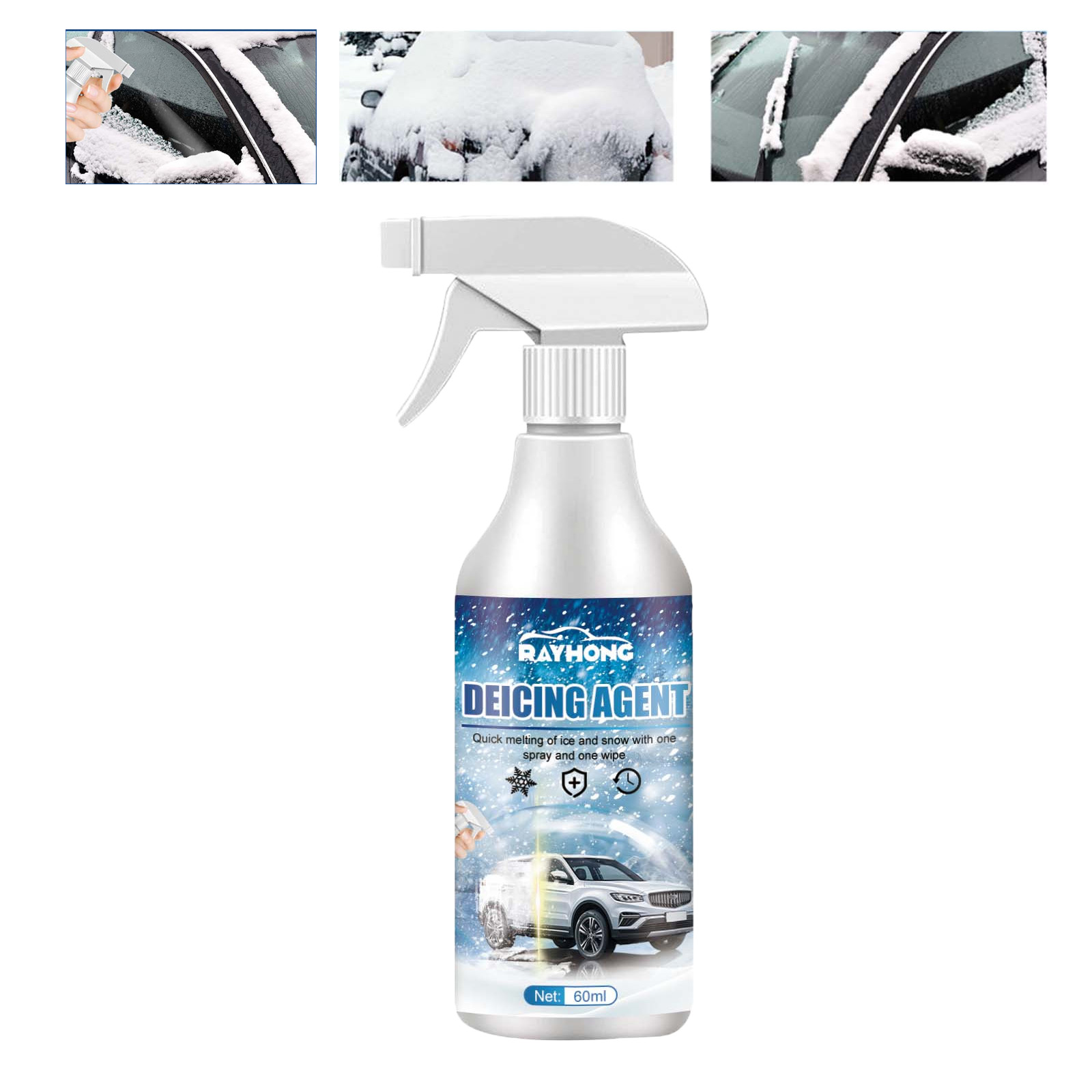 Auto Windshield Deicing Spray, DeIcer For Car Windshield, Deicer Spray For Car Windshield, Snow