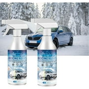 Auto Windshield Deicing Spray, Snow Melting Spray, Windshield Deicing Spray, Fast Ice Melting Spray, Defrosting Anti Frost Spray Deicer Spray For Car Windshield Windows Wipers And Mirrors 60ml