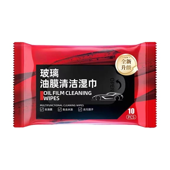 Auto Wipes for Car Windows, Mirrors and Screens, Car Cleaner Wipes for Quick Streak-Free Shine, Prevents Rain and Fog,Improves Clarity and Visibility