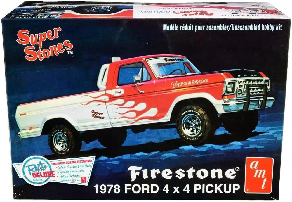 Auto World 1:25 Scale Ford Multi Colored Pick Up Truck