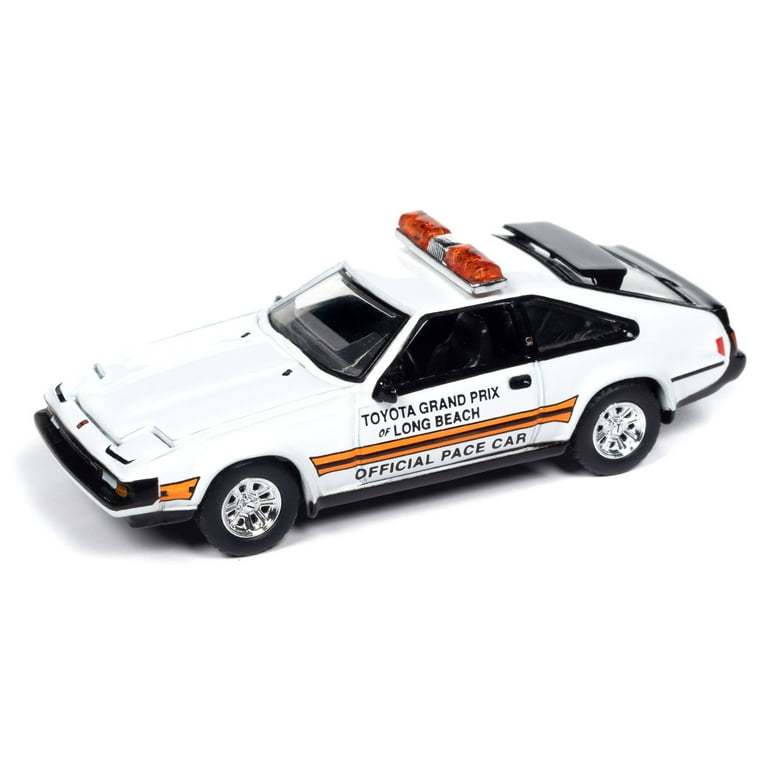 Auto World 1:64 Die Cast 1983 Toyota Celica Supra White w/Toyota