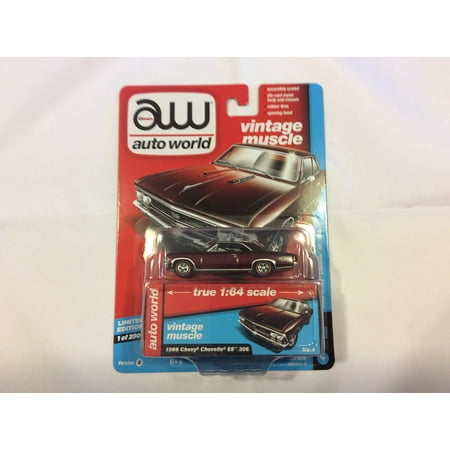 Auto World 1:64 Scale 1966 Chevy Chevelle SS 396 Diecast Car