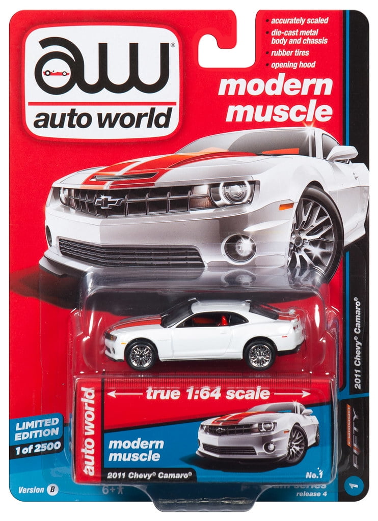 Auto World 1:64 Scale 2011 Chevy Camaro Diecast Car