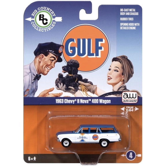Auto World 1963 Chevy II Nova 400 Wagon Big Country Collectibles 2025