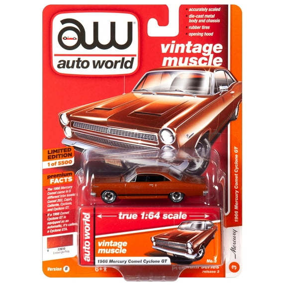 Auto World 1966 Mercury Comet Toy
