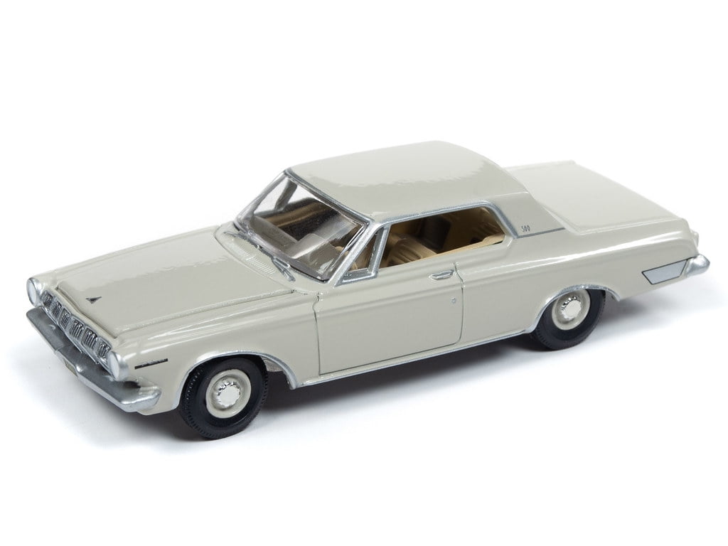 Auto World 64212 1:64 Vintage Muscle 1963 Dodge Polara 500 Max Ivory Series A
